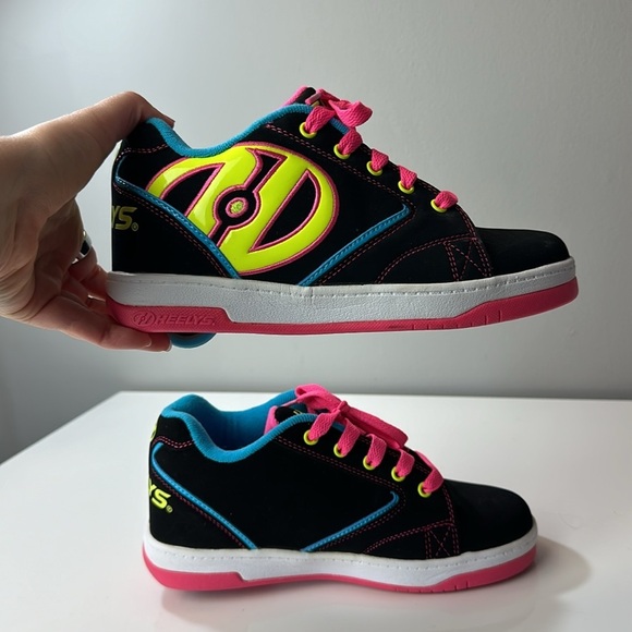 Heelys Propel 2.0 Black/Neon Multi Size 5Y/6/W - Picture 14 of 15